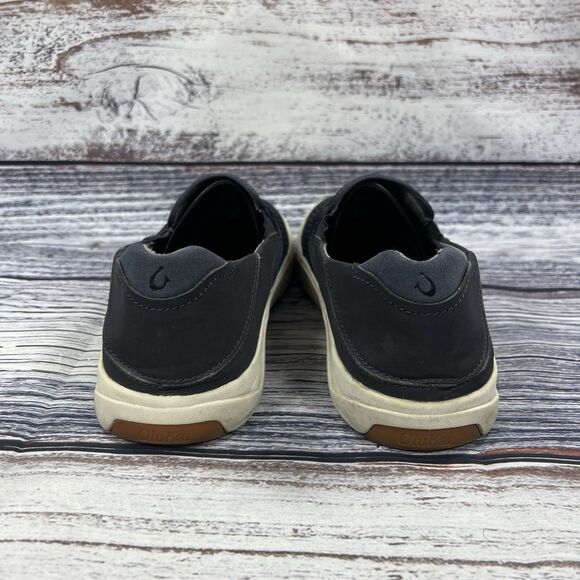 Olukai Lae’ahi Blue Depth Breathable Slip On Loafers Men’s Size 9.5 - Picture 4 of 8